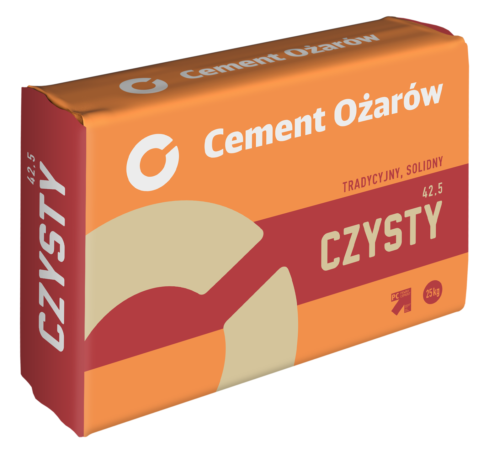Cement CZYSTY II A-LL 42,5R 25 kg CEMENT OZAROW - 3