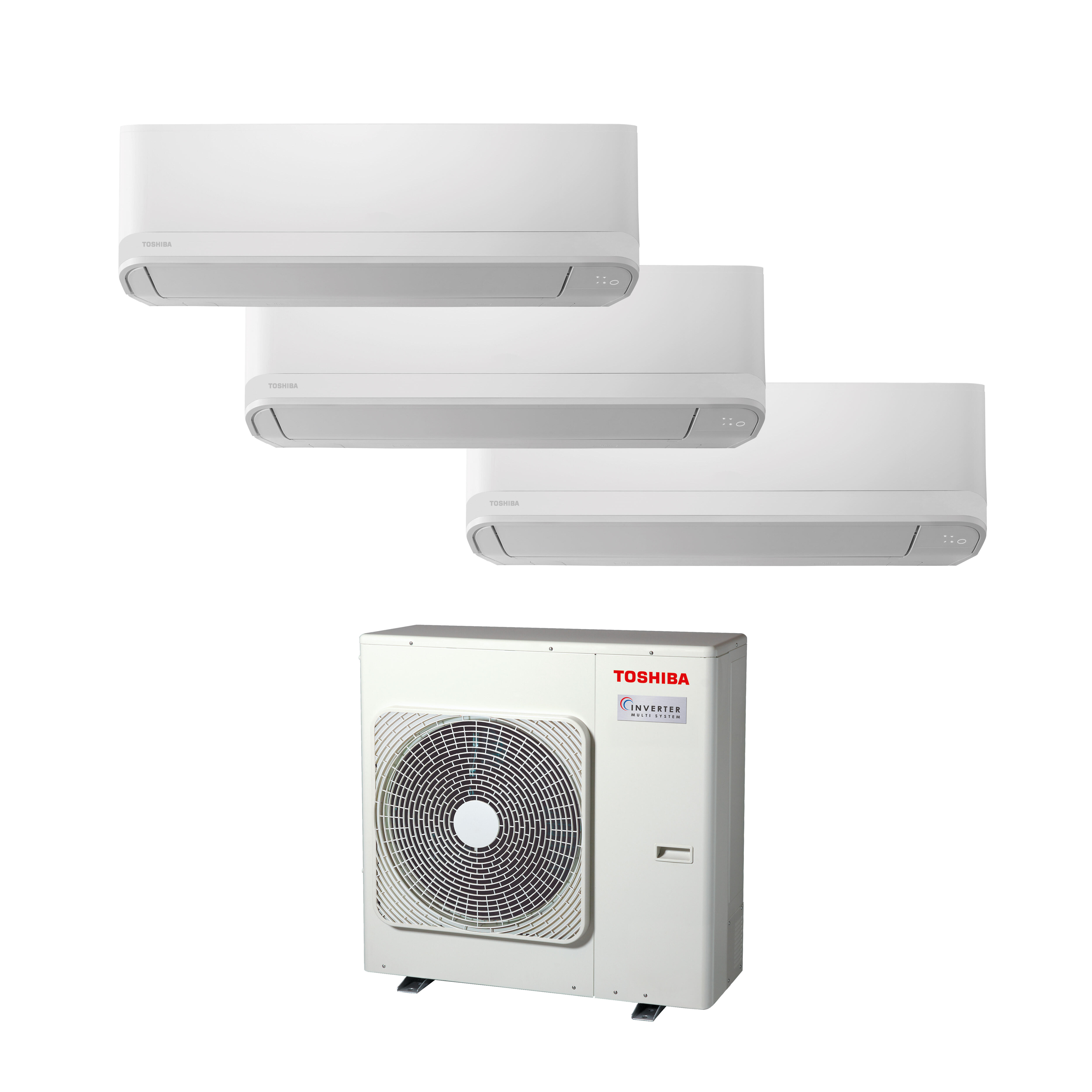 AIRE ACONDICIONADO MULTISPLIT 2X2000+3000 FRIGORIAS TOSHIBA SEIYA2 - 4