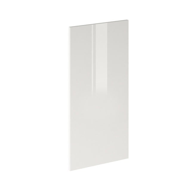 Costado para mueble de cocina Milos blanco brillo H 76.8 x L 37 cm