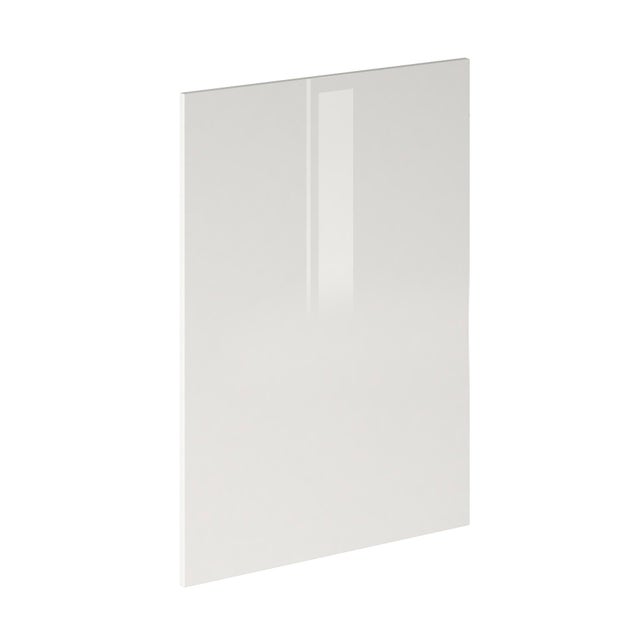 Costado para mueble de cocina Milos blanco brillo H 86 x L 60 cm