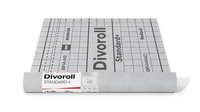 FIELTRO TRANSPIRABLE 145 GR/M2 DIVOROLL STANDARD+ 1,5X50 M