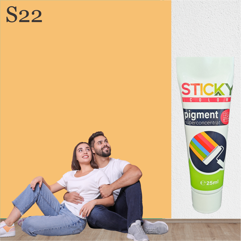 Pigment Sticky, bej S22, 25 ml, interior/exterior