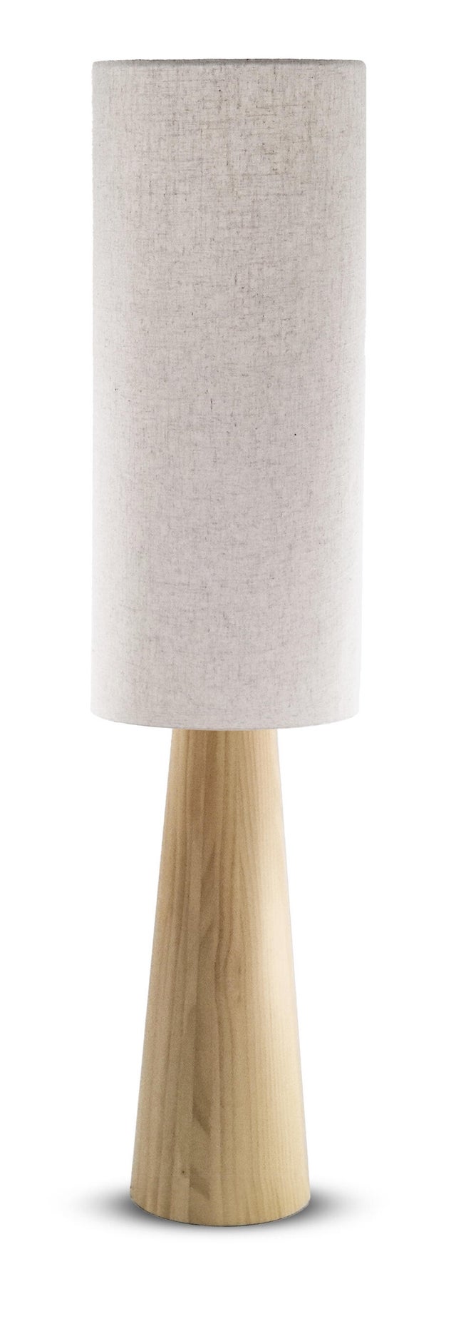 Lampadaire E27 Louc XL,  bois, marron,  H.135 cm, ORIZON