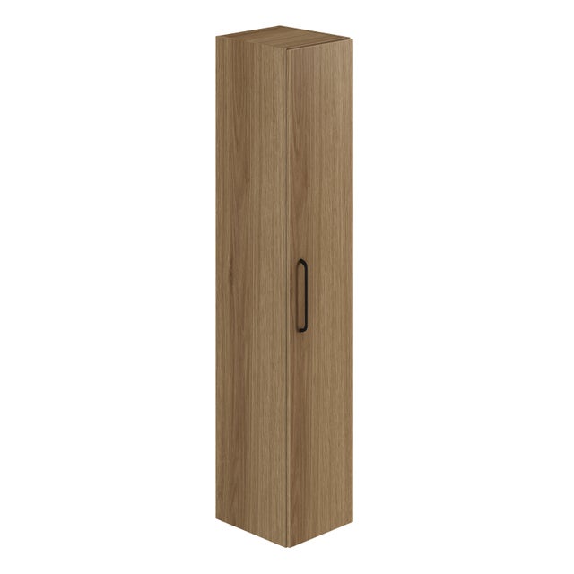 Colonne 1p l.30 x H.160 x P.34.5 cm chene miel Kubik