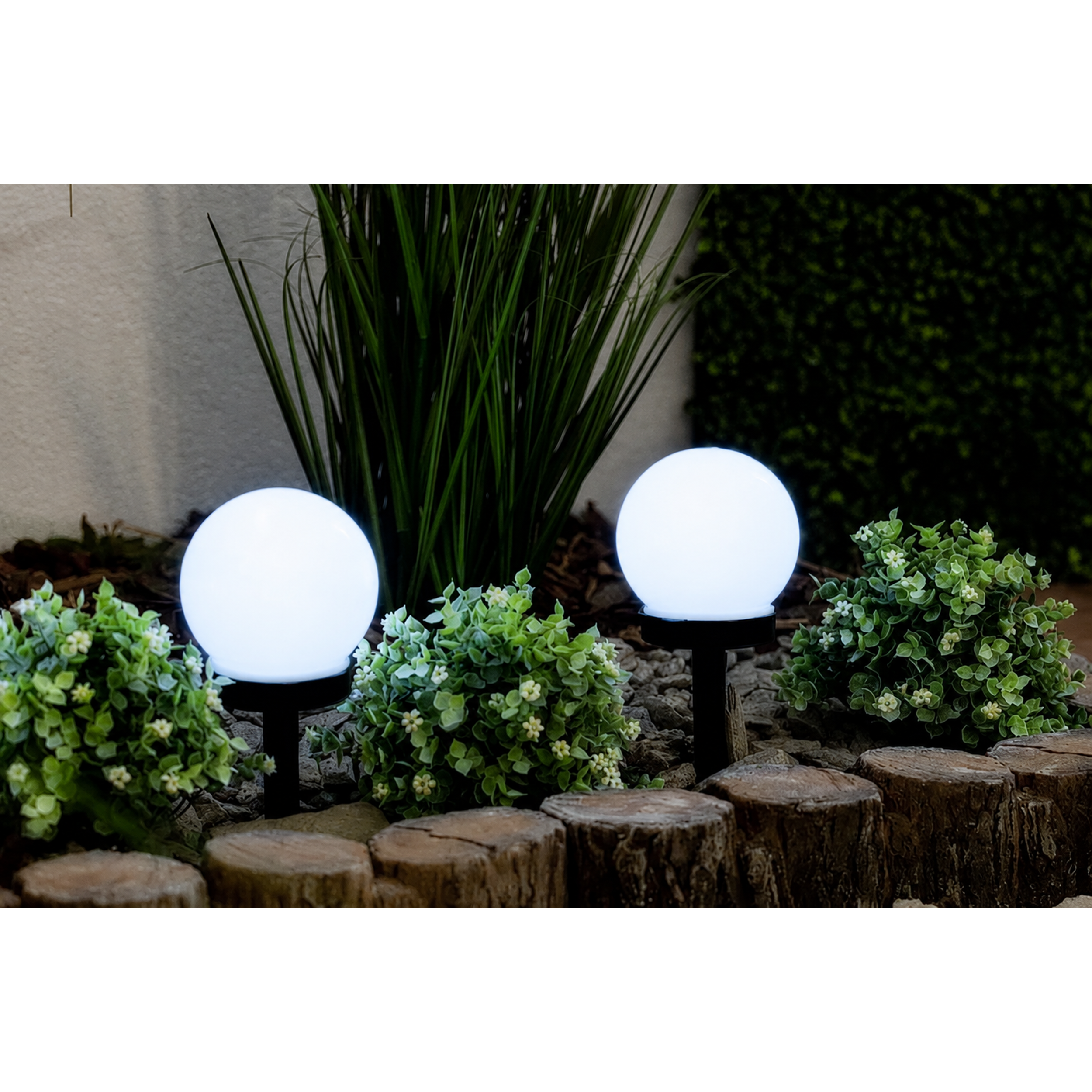 Lampa solarowa Volteno kula 10 cm - 2