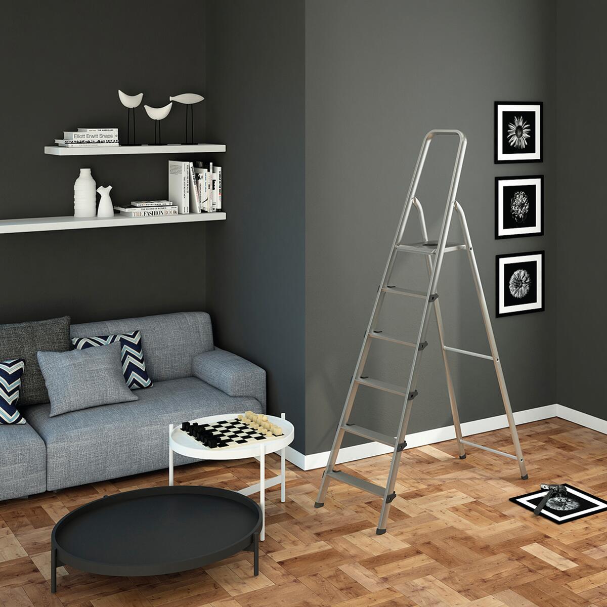 Scala COLOMBO Stark in alluminio 6 gradini 150 kg - 2