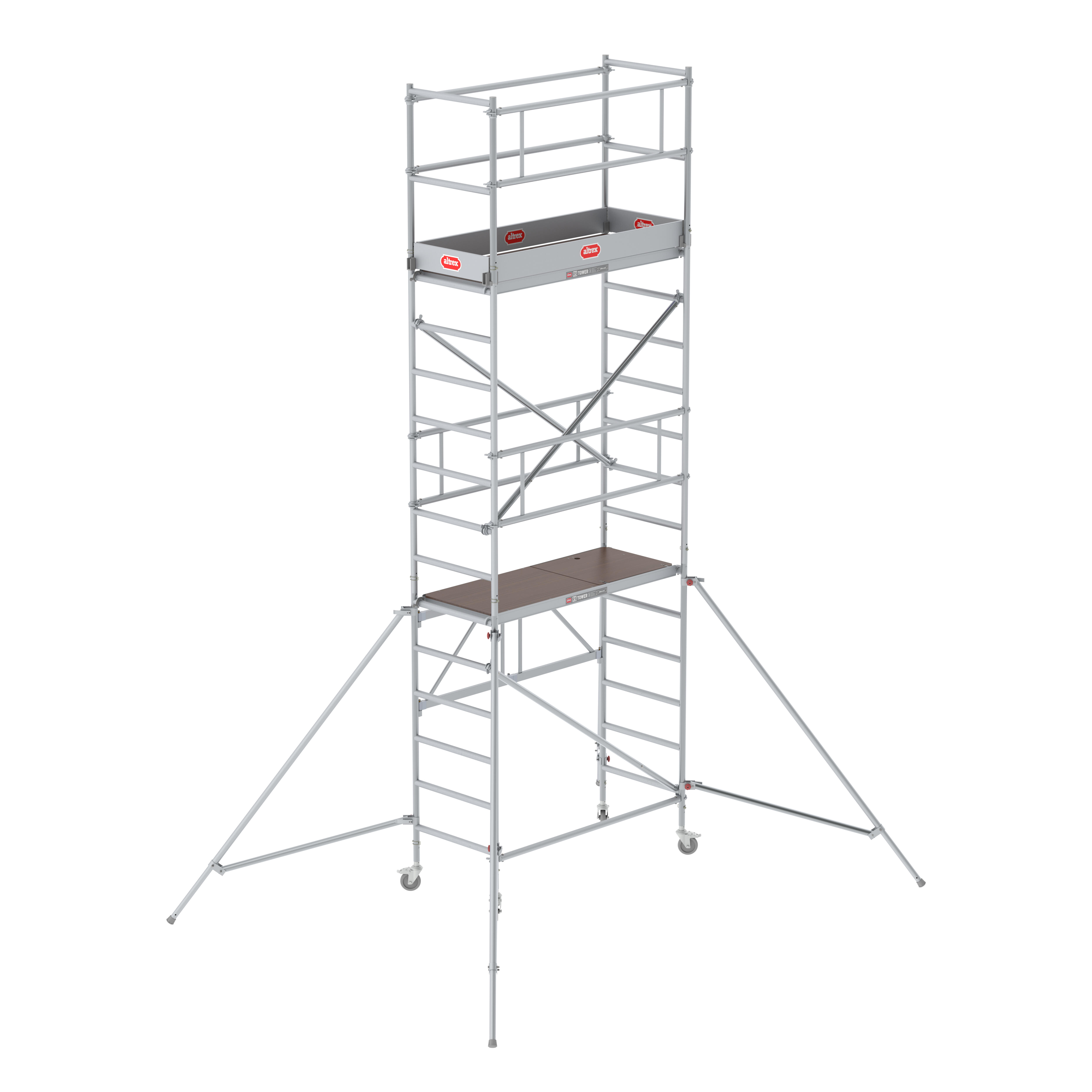 ANDAMIO DE ALUMINIO PLEGABLE RS34 PACK 3 - 2