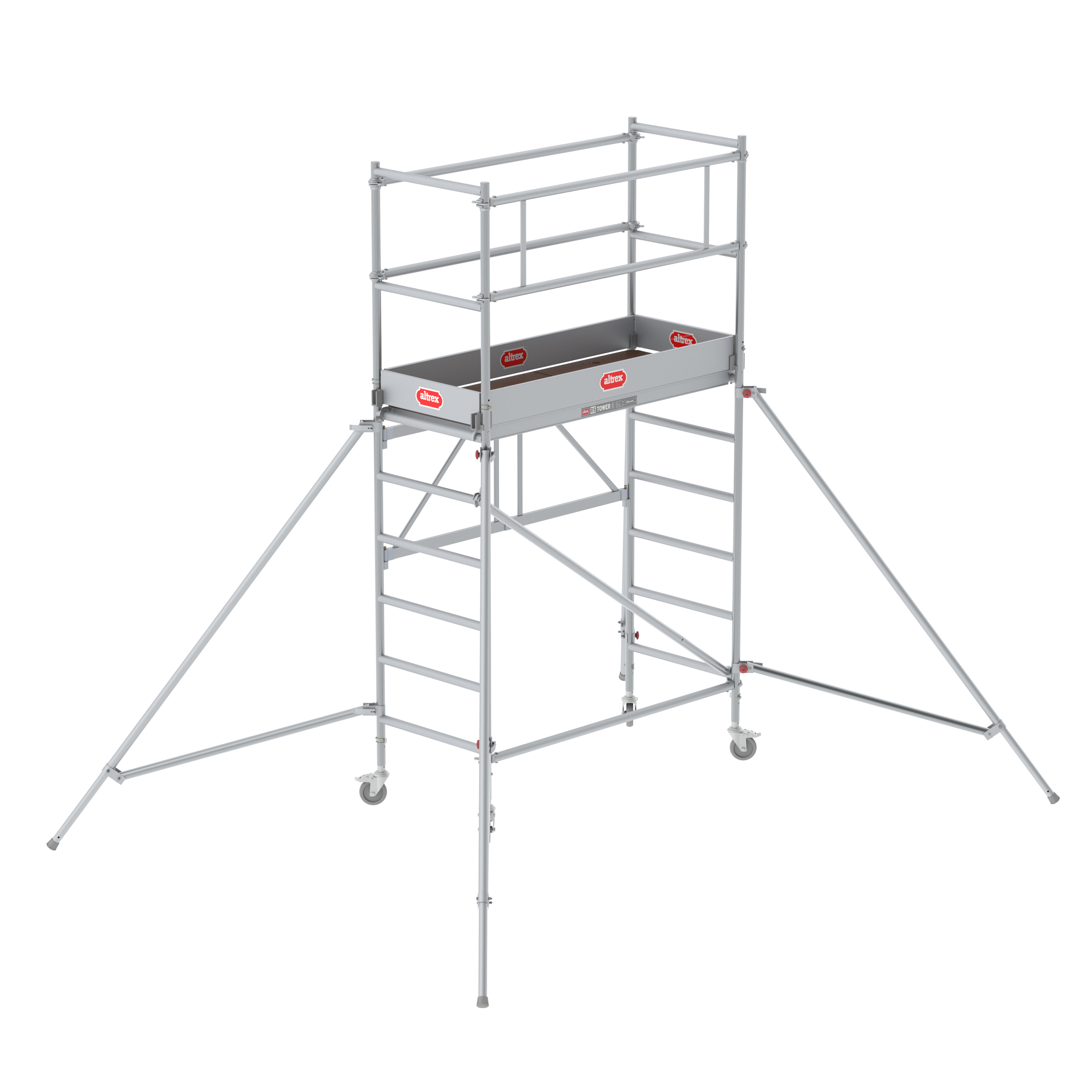 ANDAMIO DE ALUMINIO PLEGABLE RS34 PACK 2 - 2