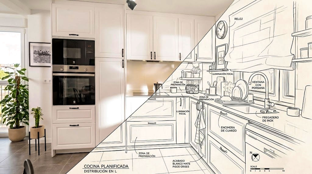 Cocina planificador 3d