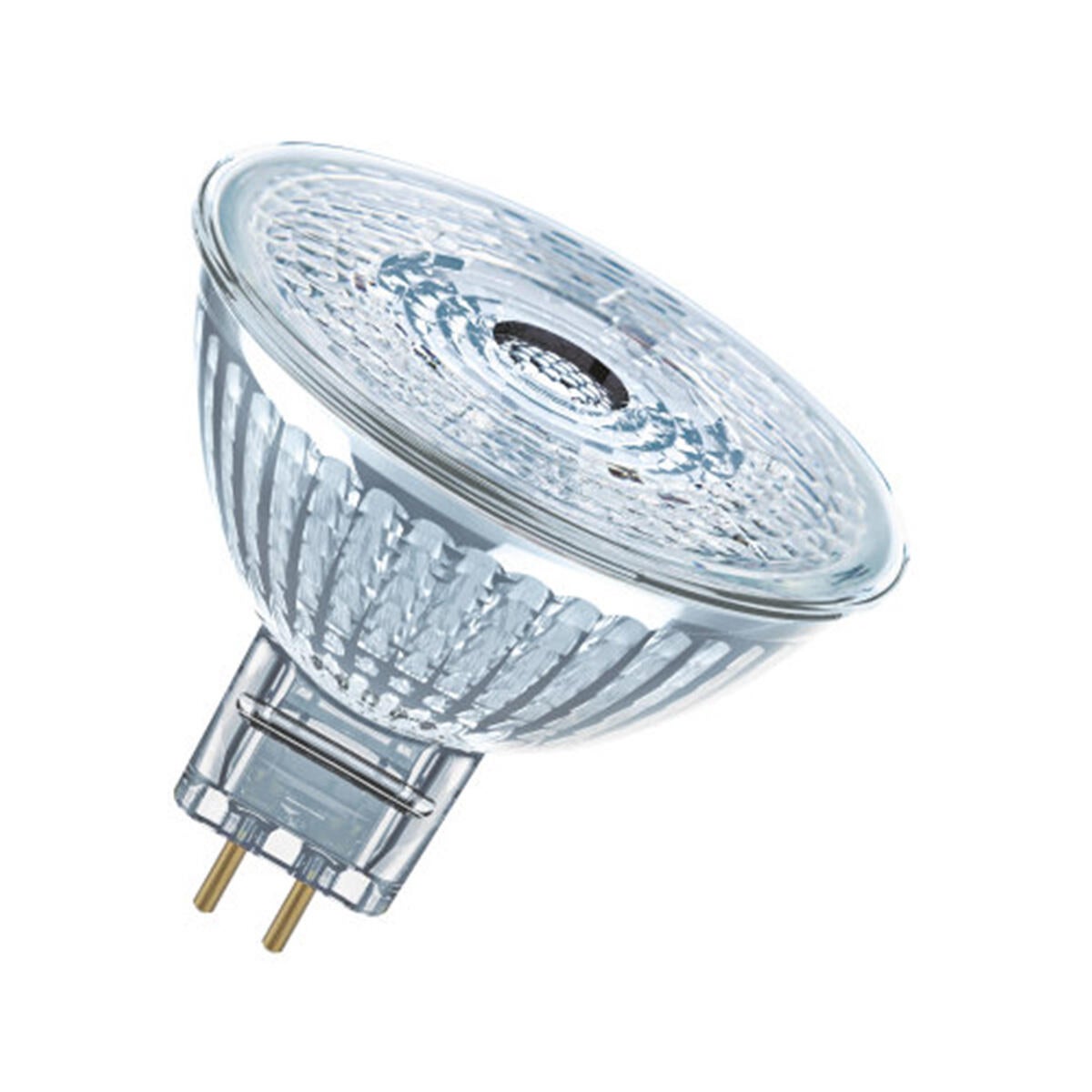 Lampadina LED, GU5.3 faretto, trasparente, luce calda, 4.9W= 350 LM (equiv 35 W), 36° dimmerabile, OSRAM - 4