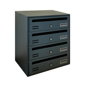 Cassette Postali Condominiali Alluminio E Acciaio Inox - 8 Posti Per Esterno | Made In Italy - Foto 8