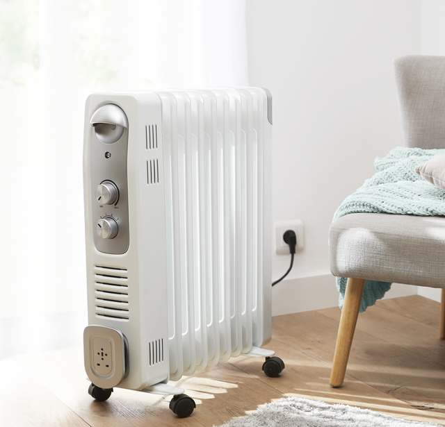 Radiateur bain d'huile électrique OLEA 2 1500W EQUATION blanc