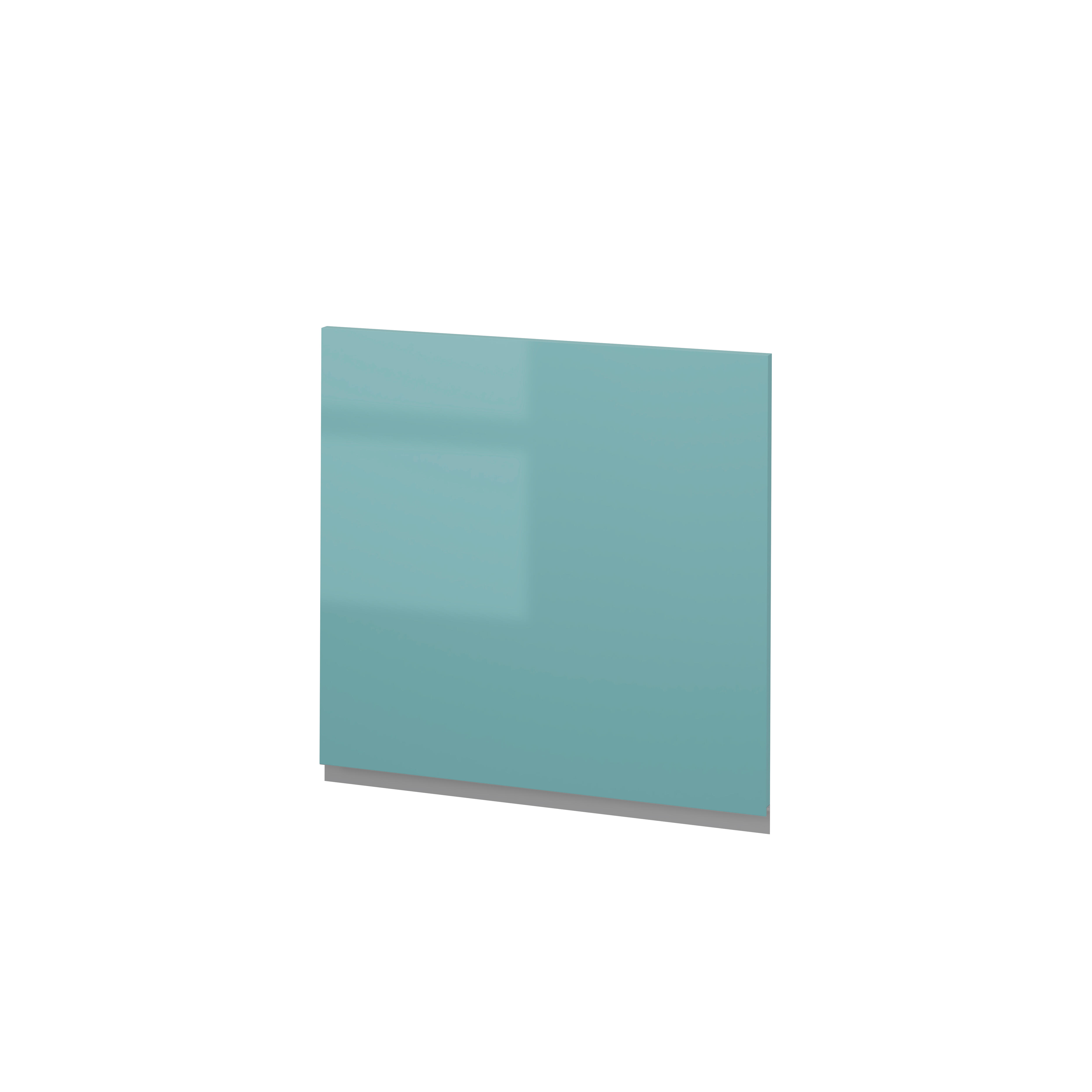 PUERTA PARA MUEBLE DE COCINA ALICANTE AGUAMARINA BRILLO PET DERECHA 60X60CM - 2
