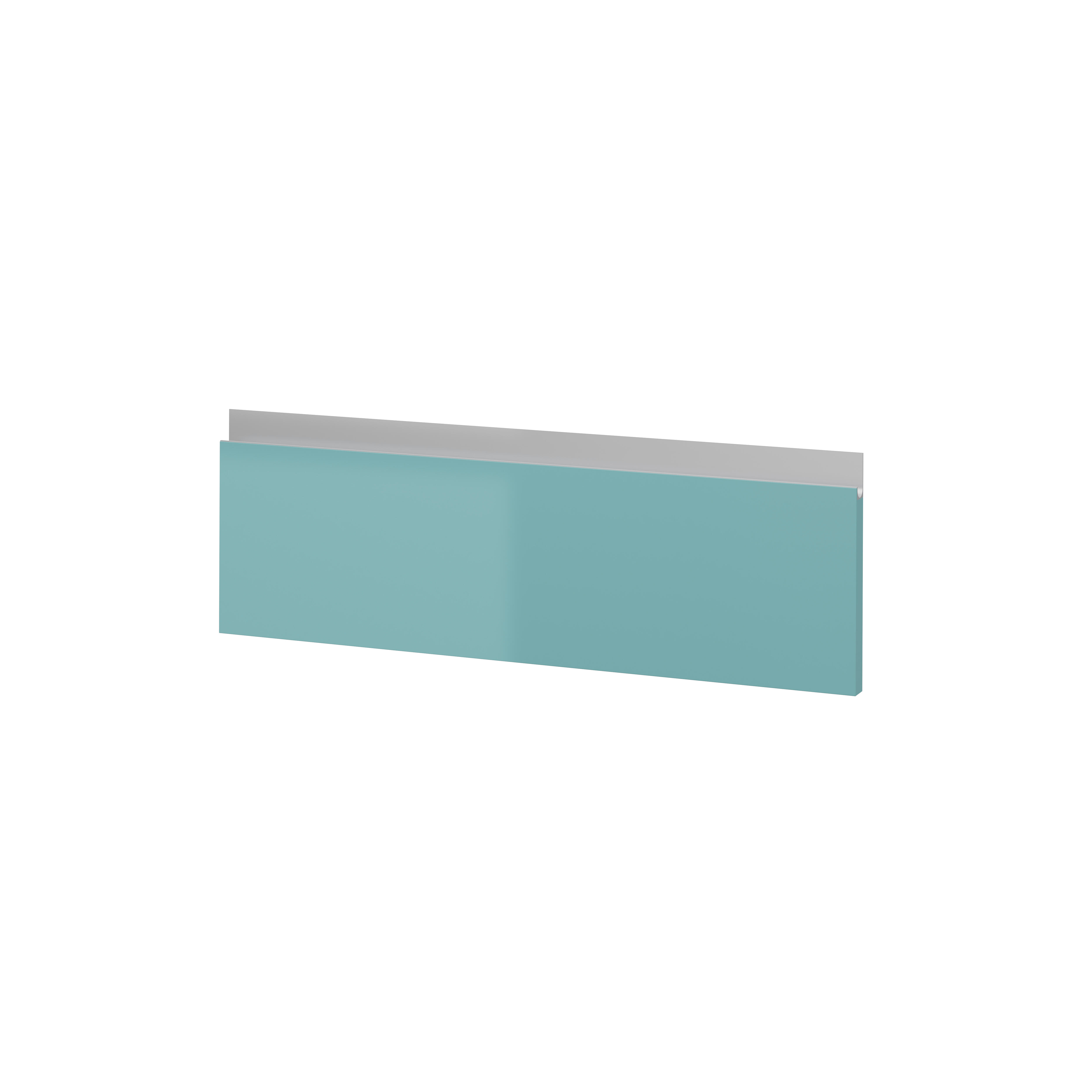 FRENTE CAJÓN PARA MUEBLE DE COCINA ALICANTE AGUAMARINA BRILLO PET 20X60CM - 2