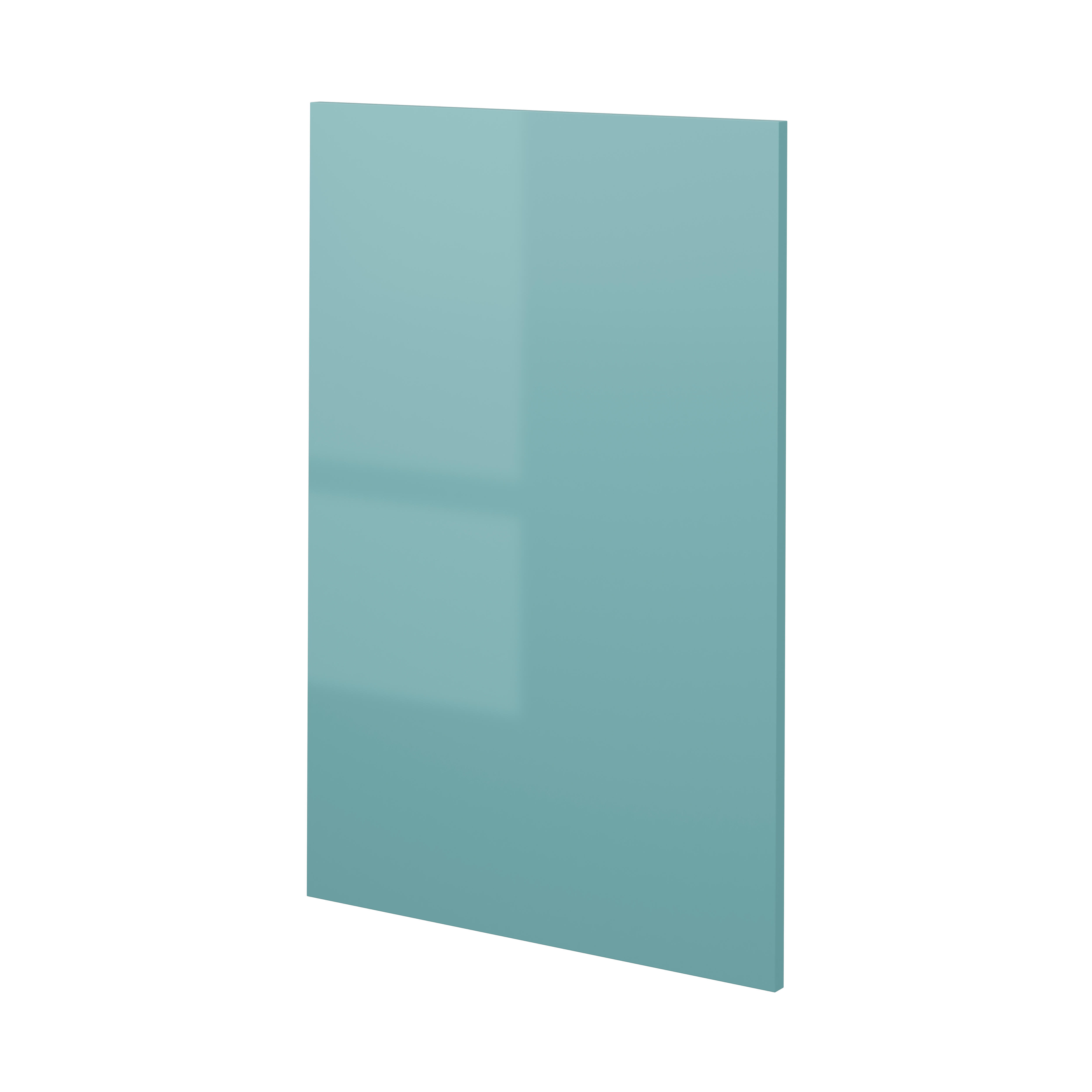COSTADO PARA MUEBLE DE COCINA ALICANTE AGUAMARINA BRILLO PET 90X60CM - 2