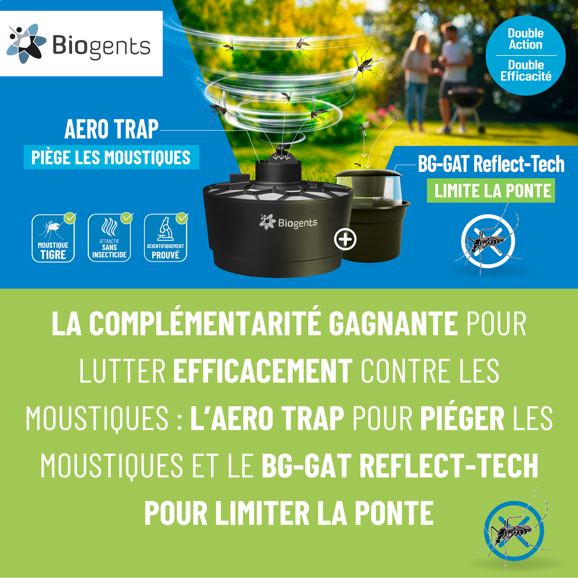 Piège à moustiques pour extérieur BIOGENTS - 9