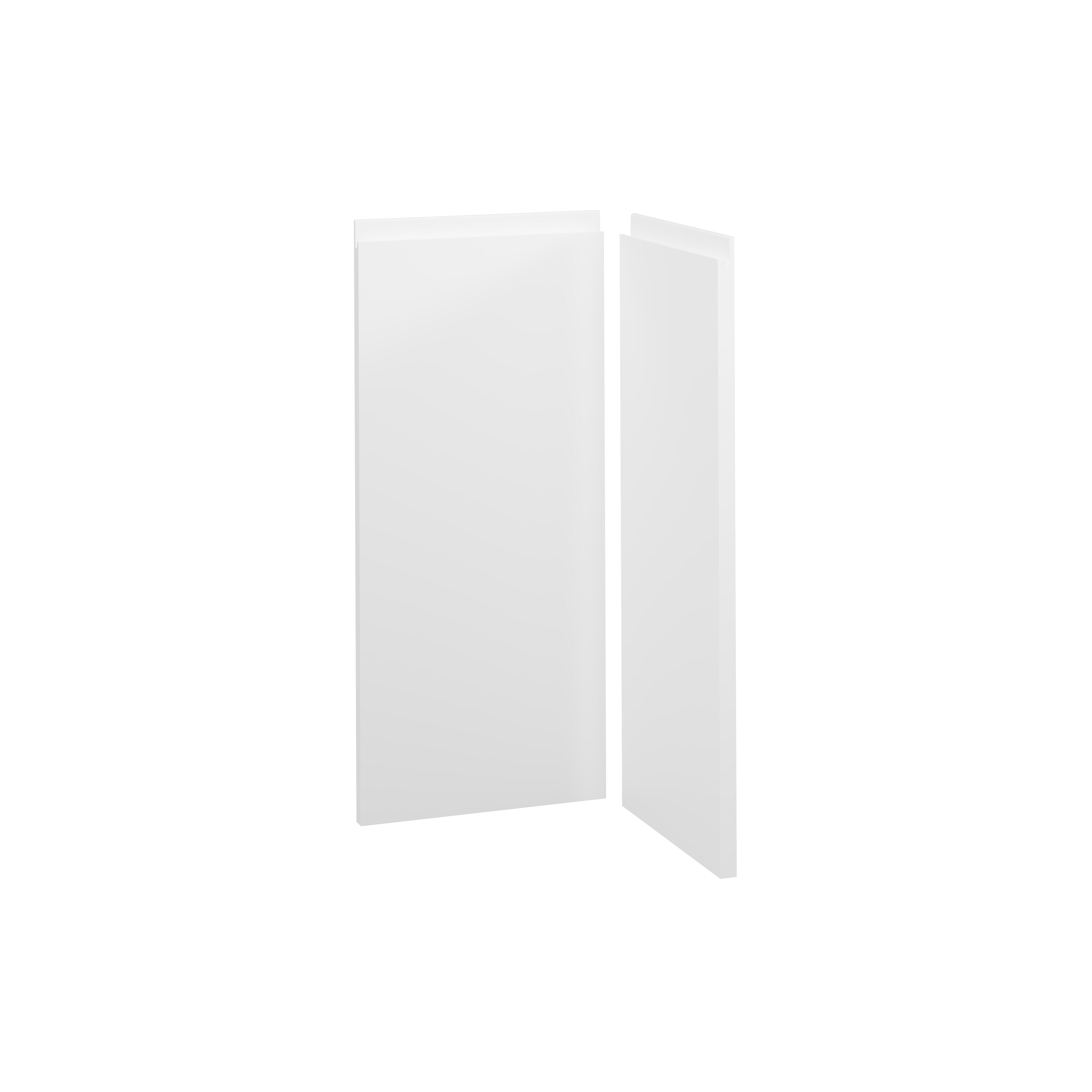 KIT 2 PUERTAS PARA MUEBLE DE COCINA CADIZ MATE MDF  80X37/80X35CM - 10