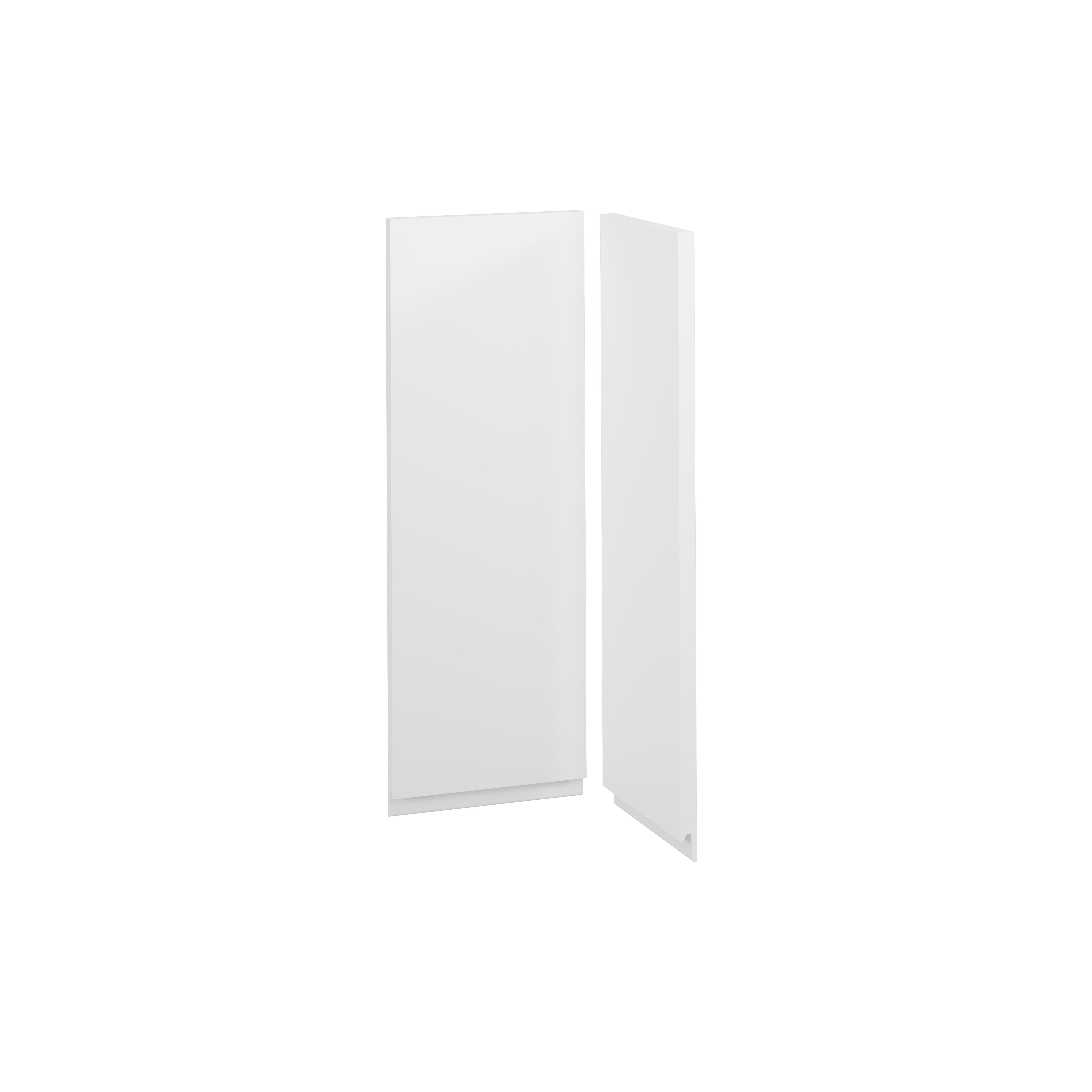 KIT 2 PUERTAS PARA MUEBLE DE COCINA CADIZ BLANCO MATE MDF 80X30/80X28CM - 12