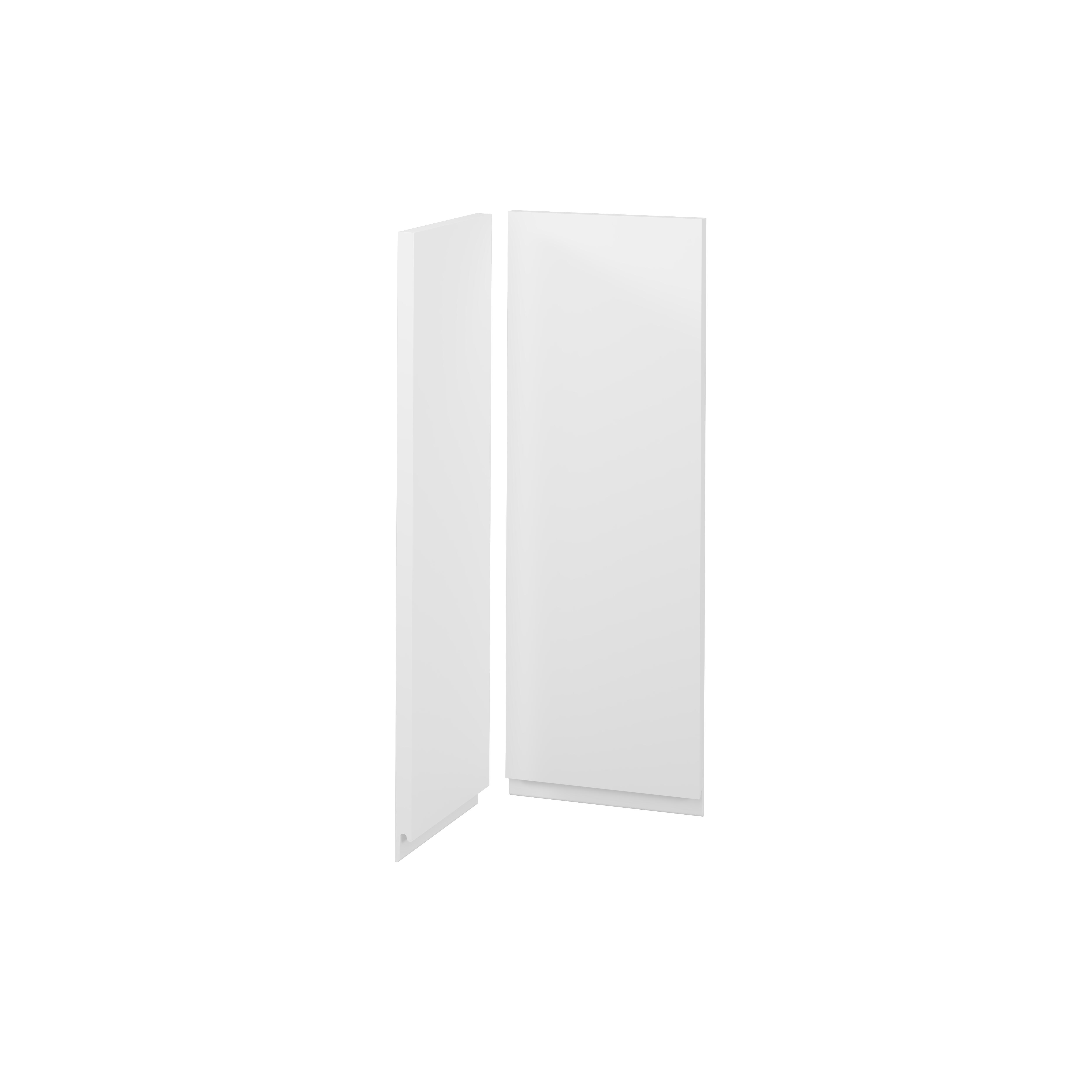 KIT 2 PUERTAS PARA MUEBLE DE COCINA CADIZ BLANCO MATE MDF 80X30/80X28CM - 11