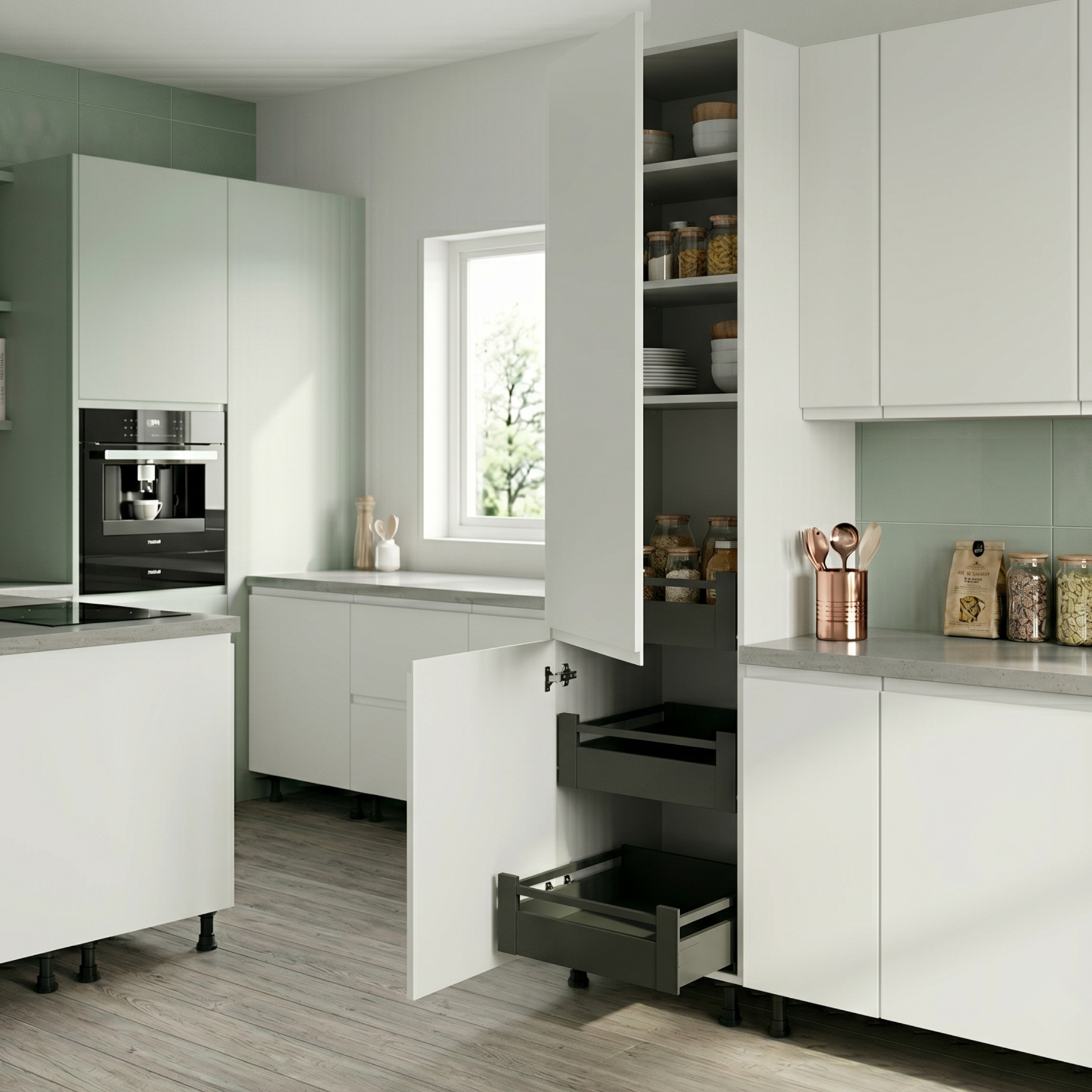 Módulos columna de cocina