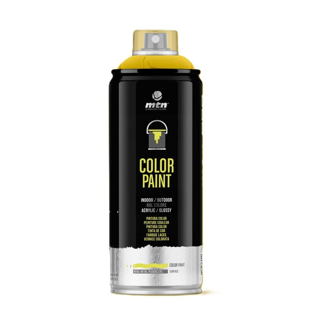 ESPRAY PINTURA BRILLANTE  400ML AMARILLO TRAFICO