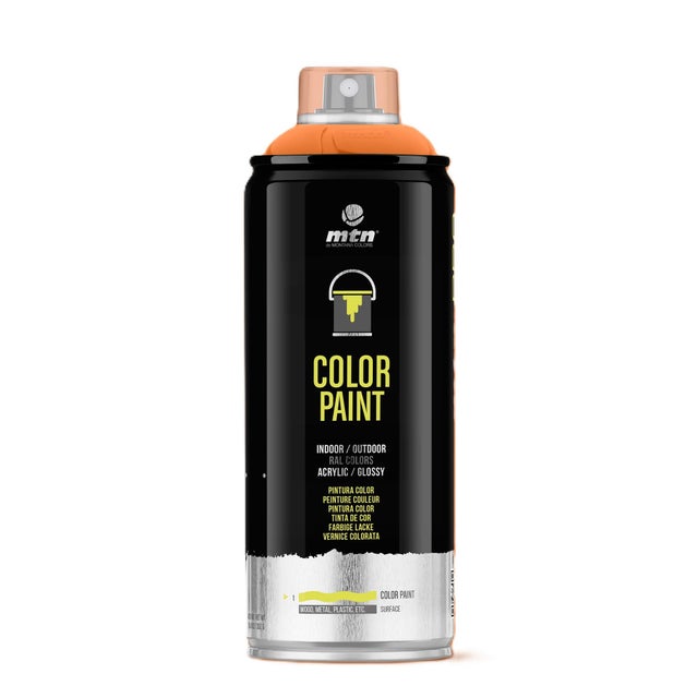ESPRAY PINTURA BRILLANTE  400ML NARANJA