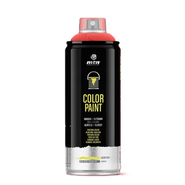ESPRAY PINTURA BRILLANTE  400ML ROJO TRAFICO