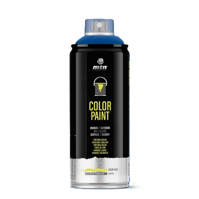 ESPRAY PINTURA BRILLANTE  400ML AZUL GENCLANA