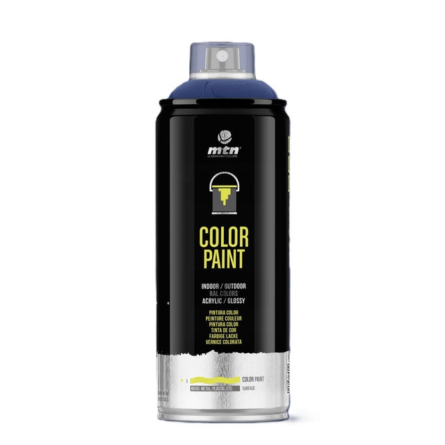 ESPRAY PINTURA BRILLANTE  400ML AZUL COBALTO