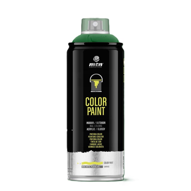 ESPRAY PINTURA BRILLANTE  400ML VERDE HOJA