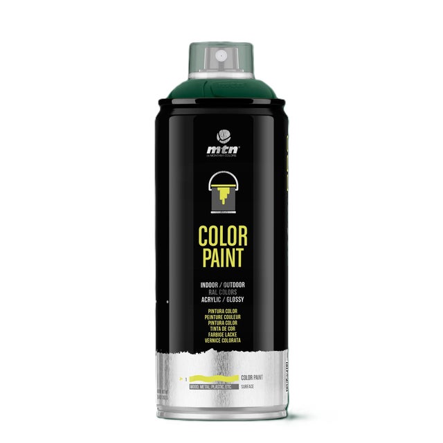 ESPRAY PINTURA BRILLANTE  400ML VERDE ABETO