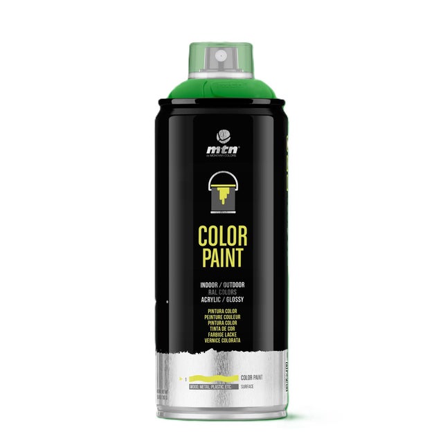 ESPRAY PINTURA BRILLANTE  400ML VERDE AMARILLO