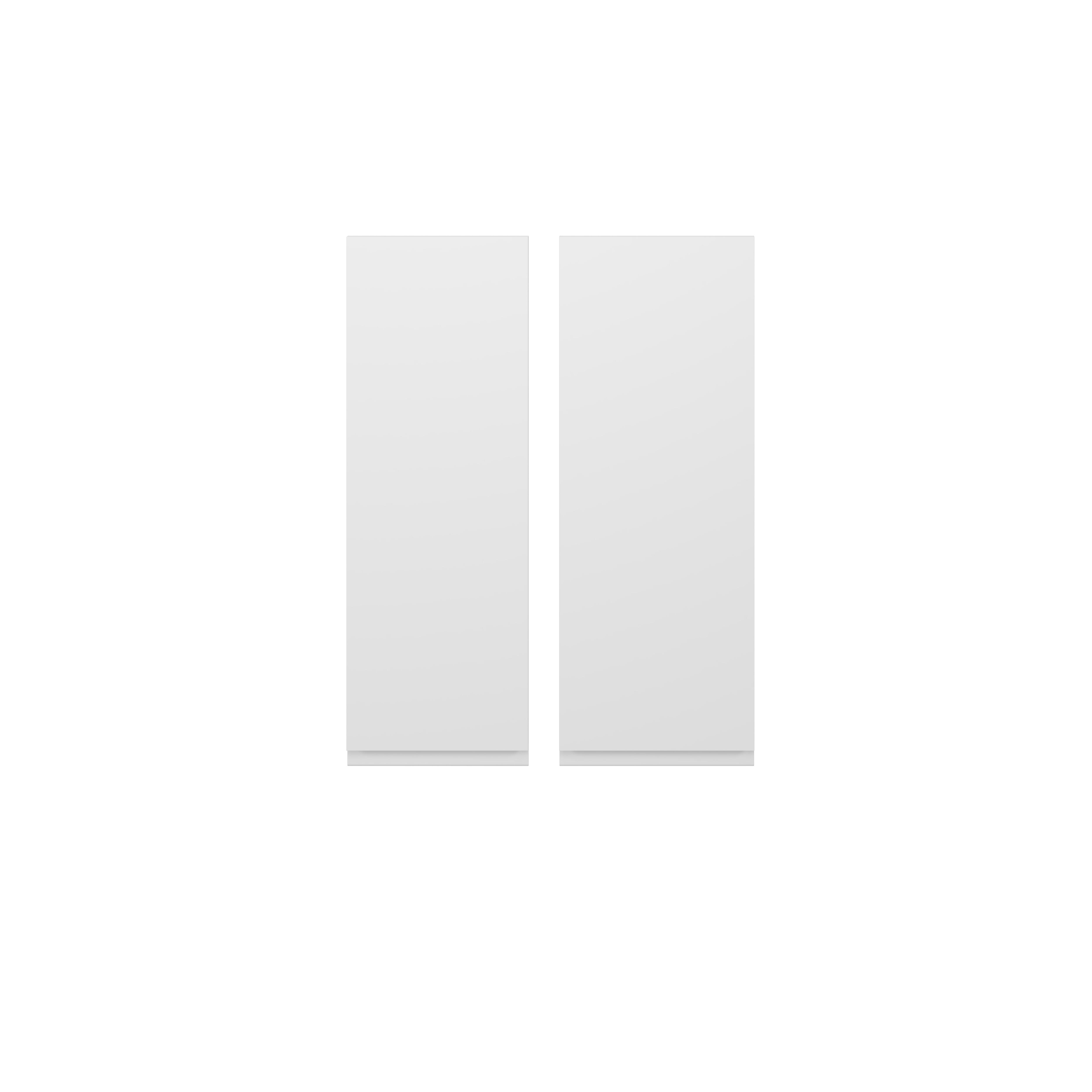 KIT 2 PUERTAS PARA MUEBLE DE COCINA CADIZ BLANCO MATE MDF 80X30/80X28CM - 9