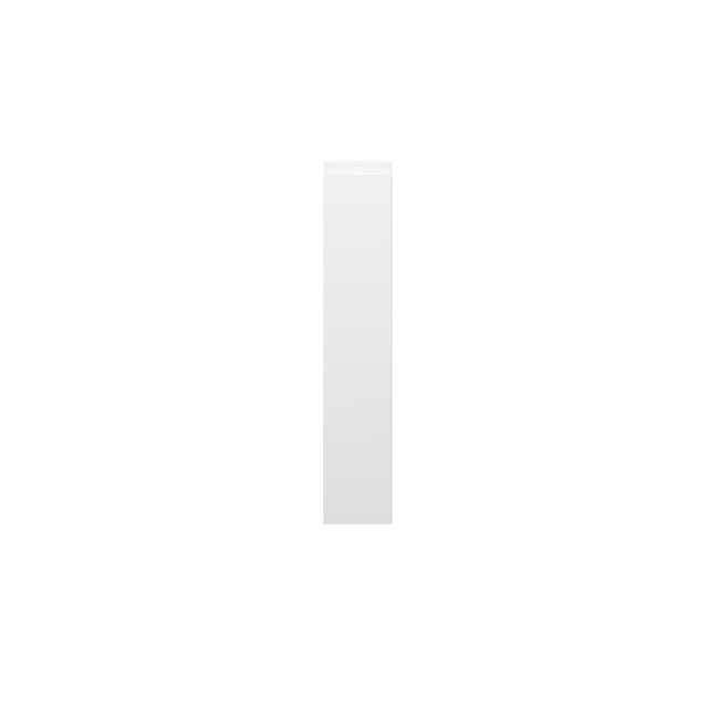 PUERTA PARA MUEBLE DE COCINA CADIZ BLANCO MATE MDF DERECHA 80X15CM