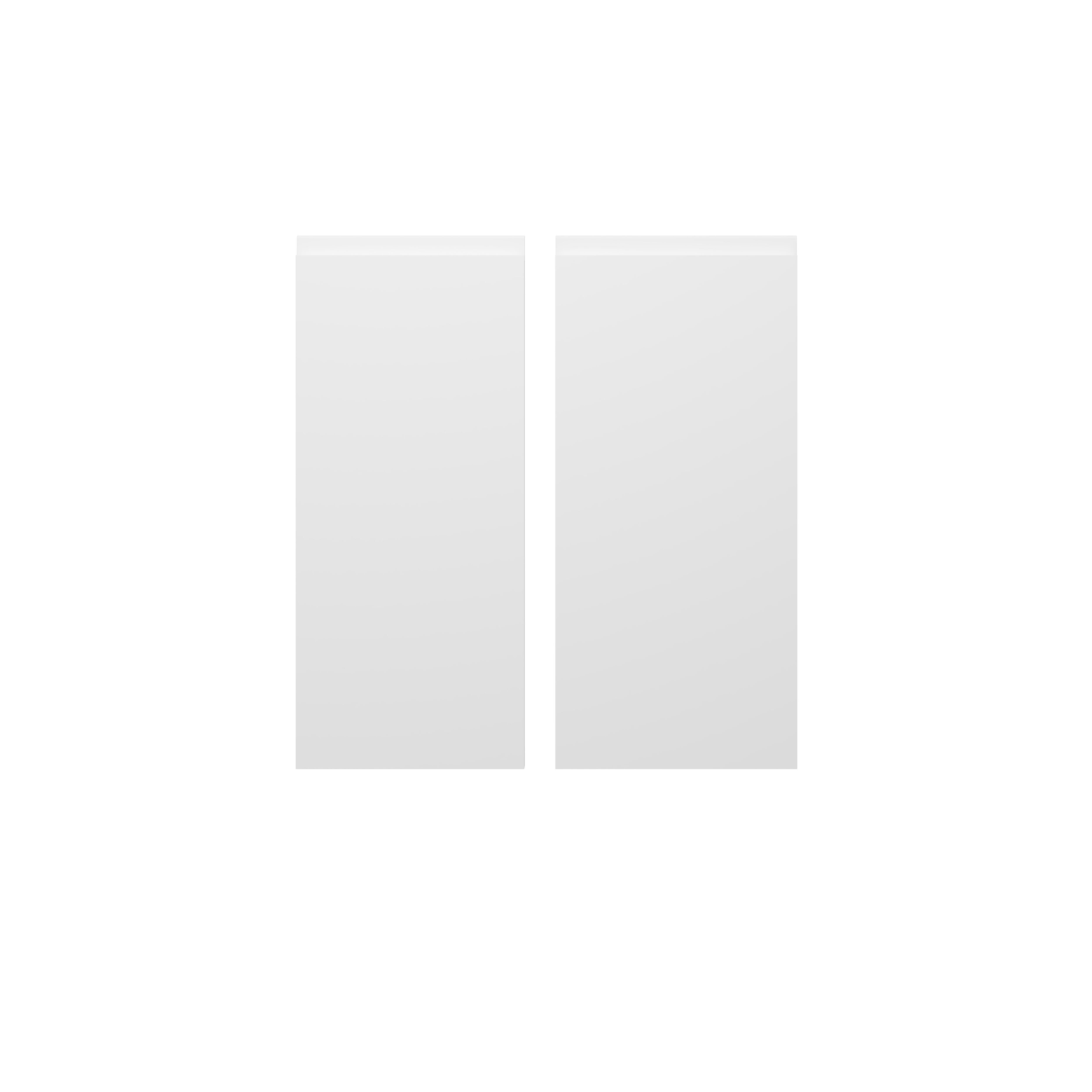 KIT 2 PUERTAS PARA MUEBLE DE COCINA CADIZ MATE MDF  80X37/80X35CM - 9
