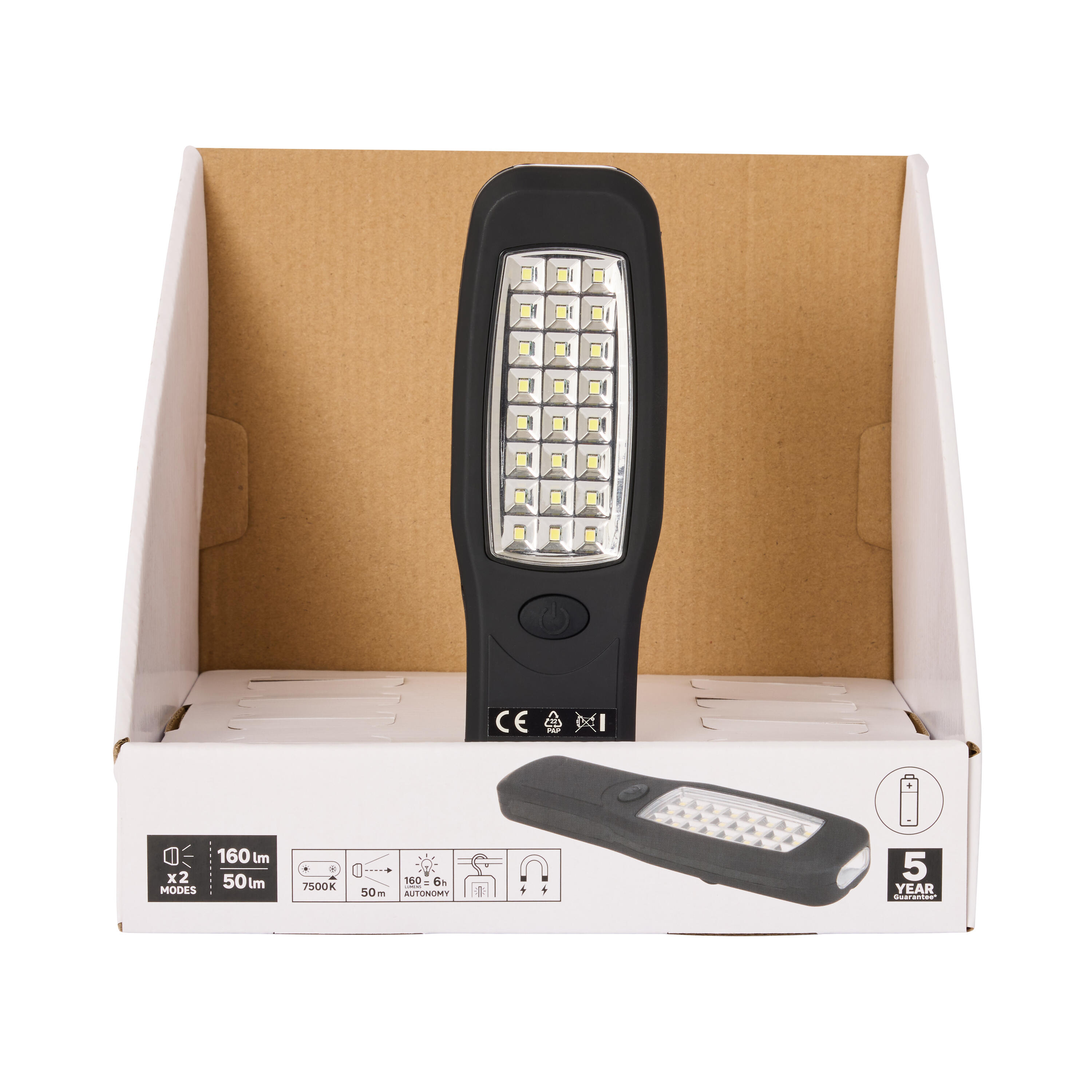 LINTERNA DE MANO 160LM - 13