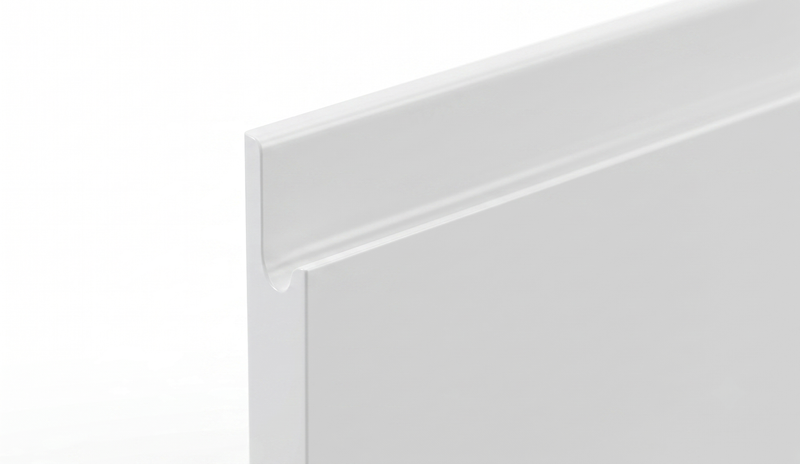 PUERTA PARA MUEBLE DE COCINA CADIZ BLANCO MATE MDF ABATIBLE 40X60CM - 2