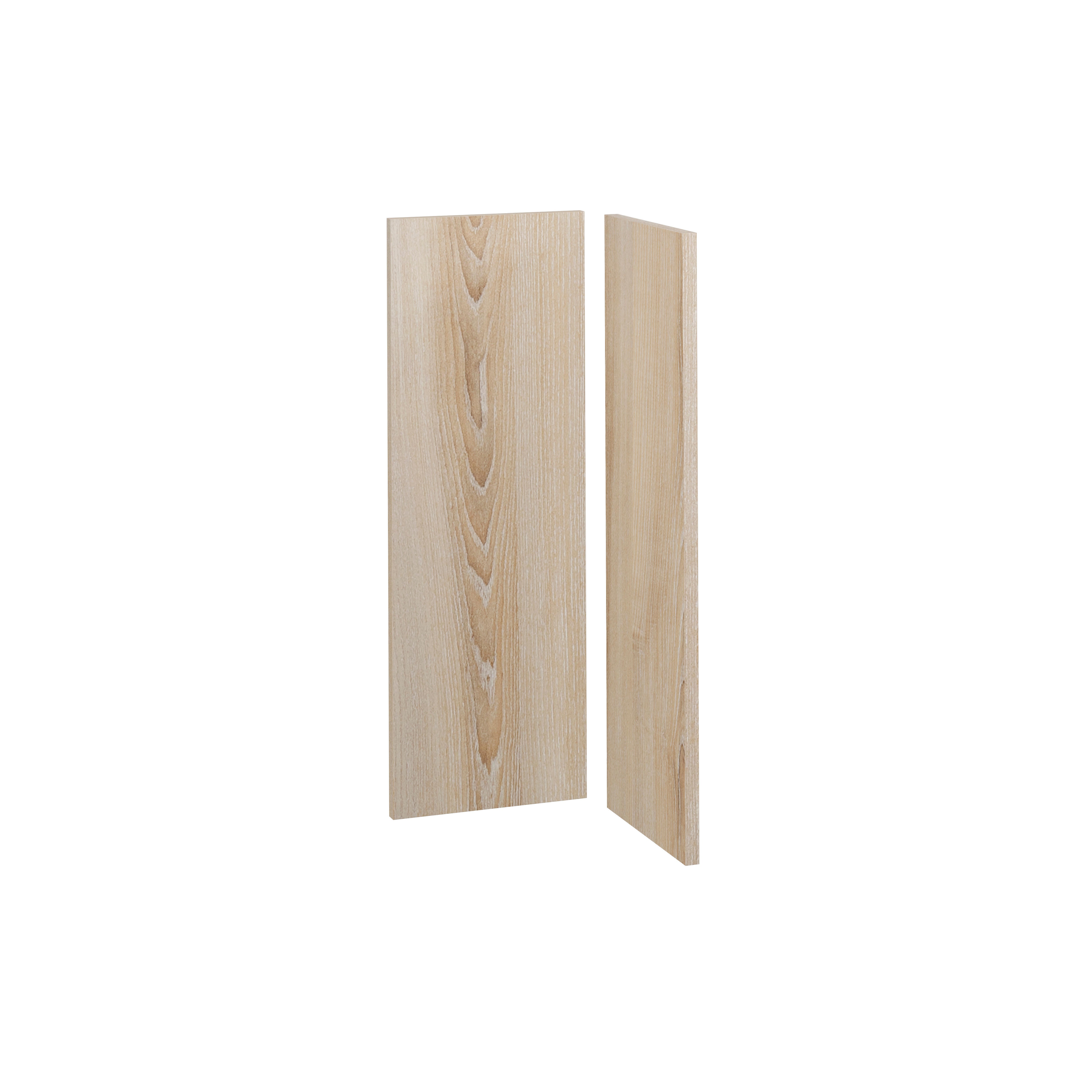 KIT 2 PUERTAS PARA MUEBLE DE COCINA BORMUJOS ROBLE CLARO MATE AGLOMERADO 80X30/80X28CM - 7
