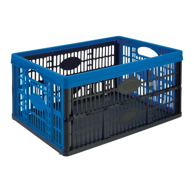 Contenitore Voilà vari colori L 35 x H 22.5 x P 47.5 cm nero blu rosso verde