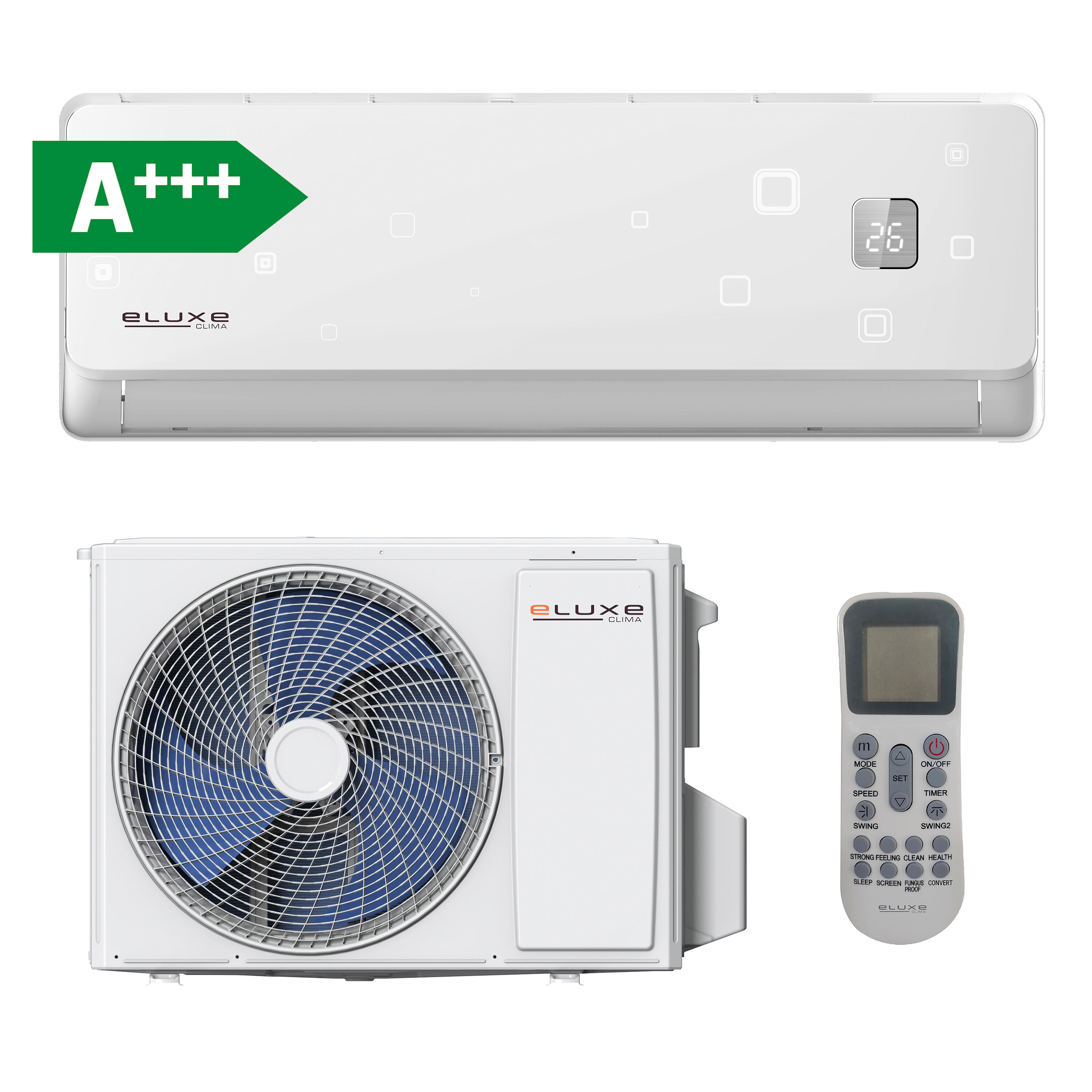 Ar Condicionado 1x1 ELUXE Basic 3.5kW 12000BTU - 4