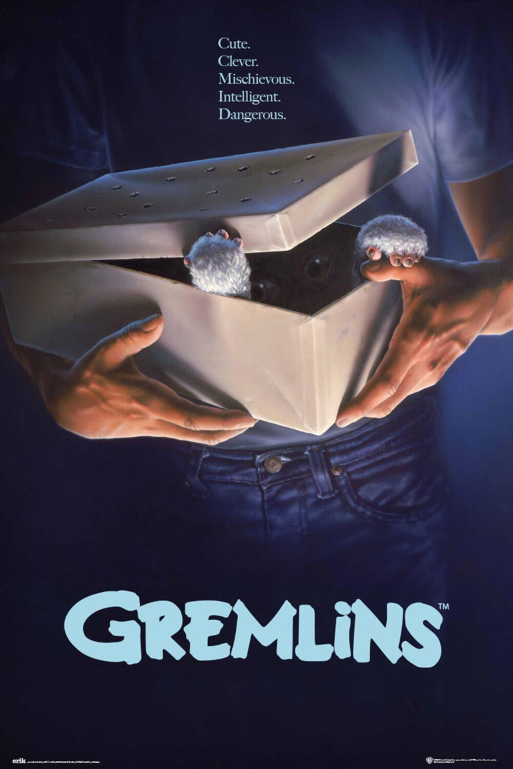 Póster Cine rectangular de 61 x 91.5 cm. Papel Gremlins Originals multicolor - 2