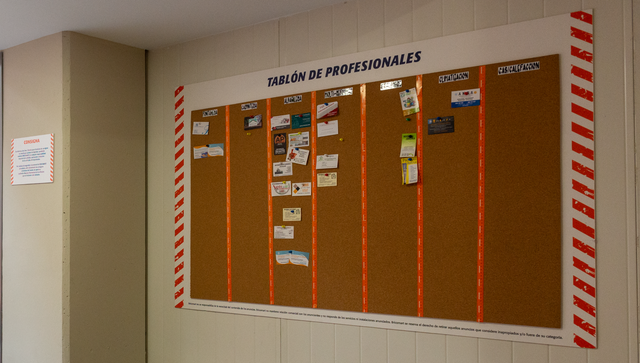 tablon de profesionales