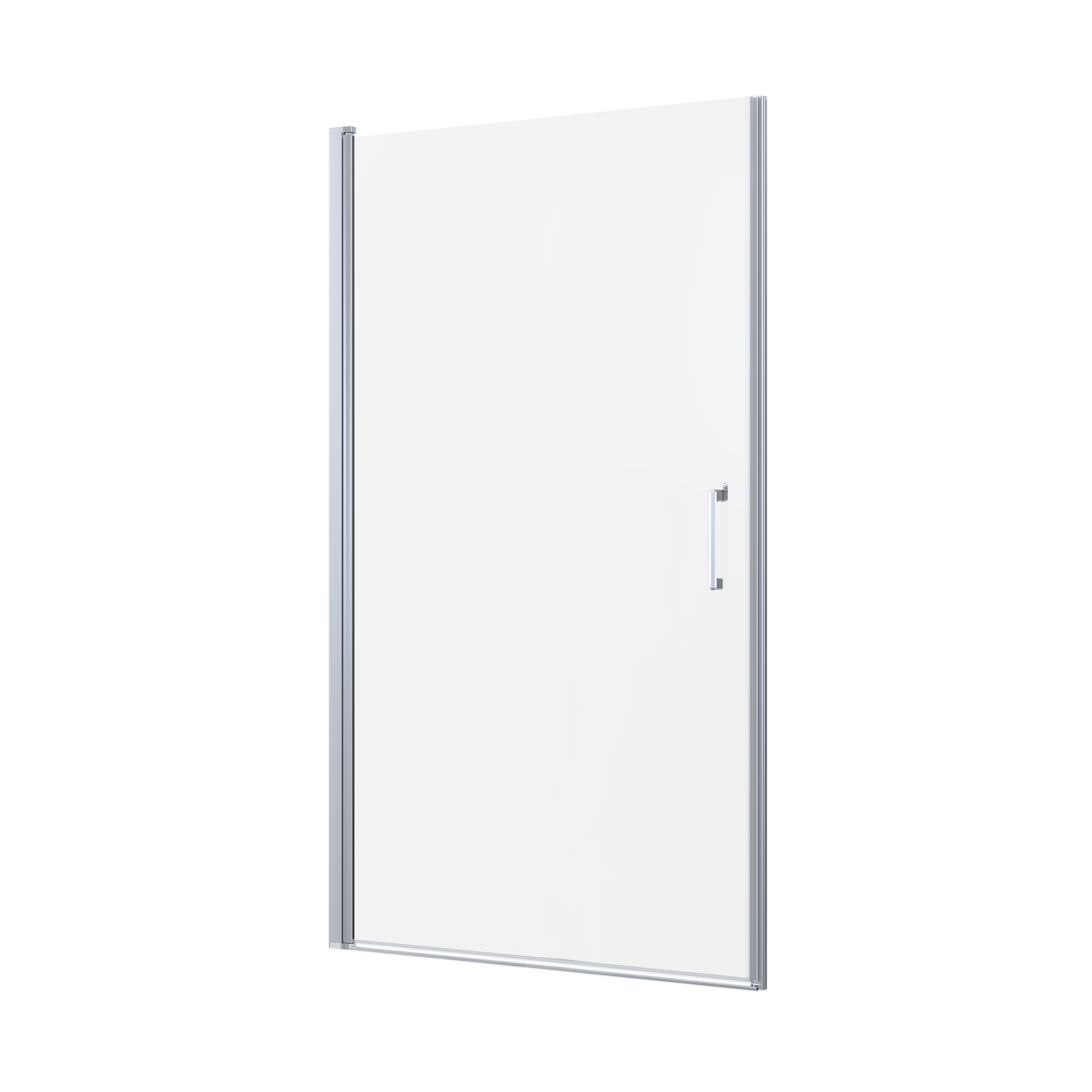 Porte de douche pivotante transparent, chromé 100 cm, Remix - 2
