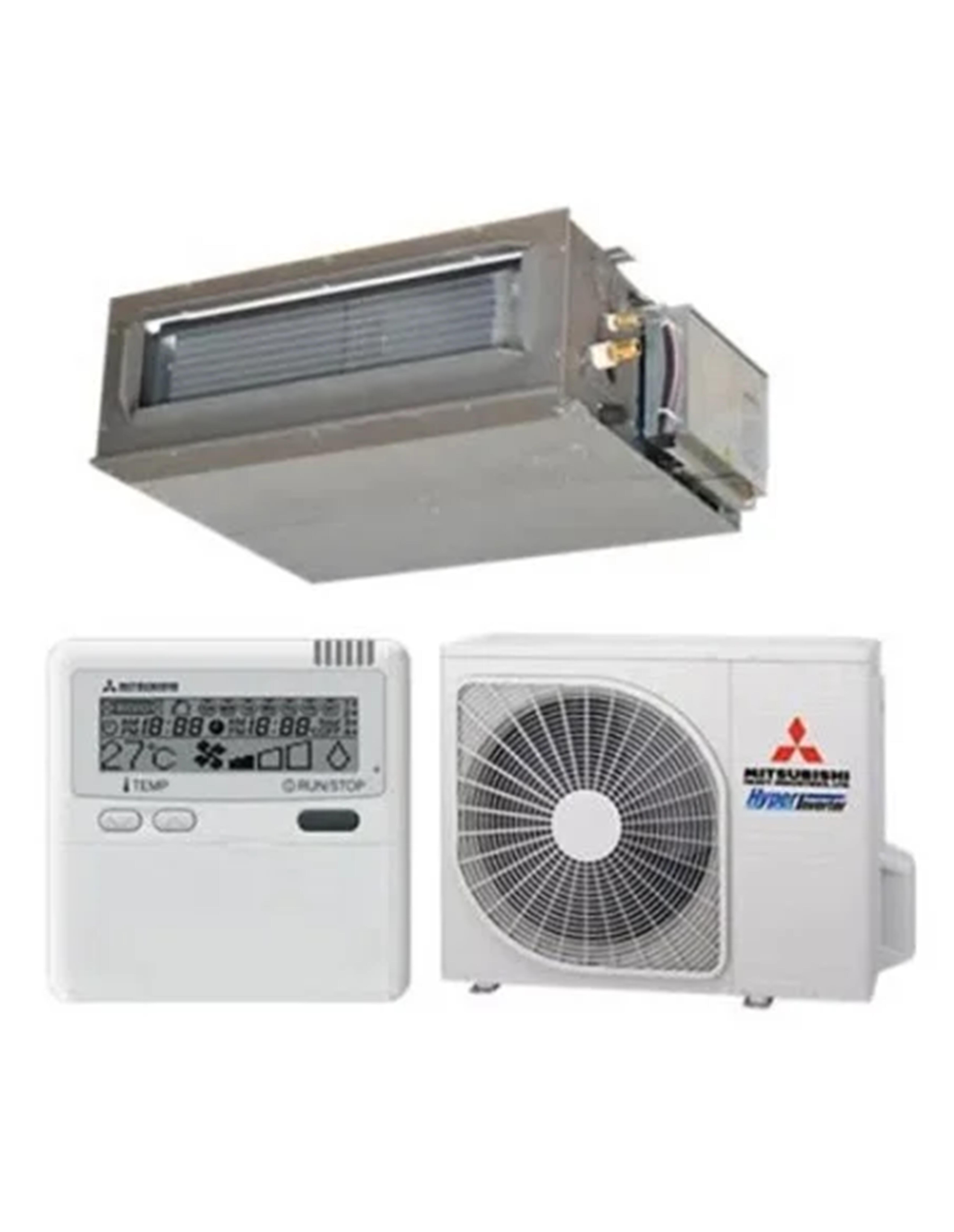 AIRE ACONDICIONADO POR CONDUCTOS 8600 FRIGORIAS MITSUBISHI FDUM100VHN - 4
