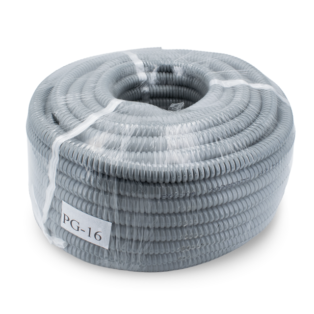 TUBO DE ACERO FLEXIBLE PG16 ROLLO DE 50M