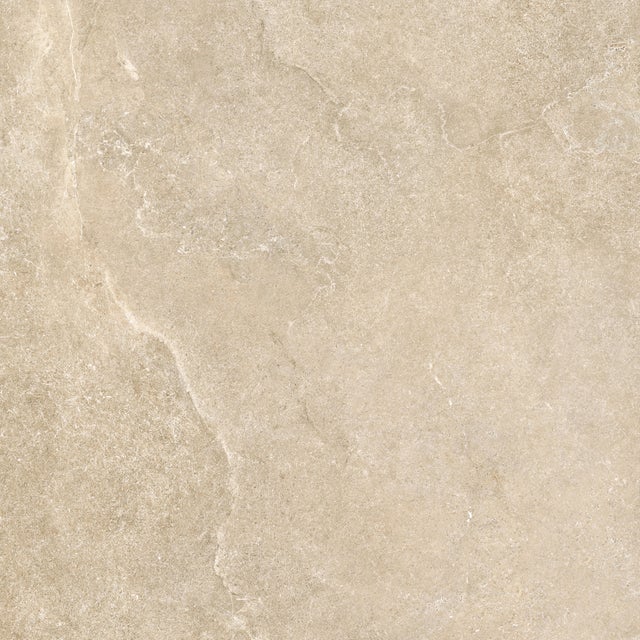 Carrelage sol intérieur effet pierre Paiva Bone rectifié 60 x 60 cm 1,062m²