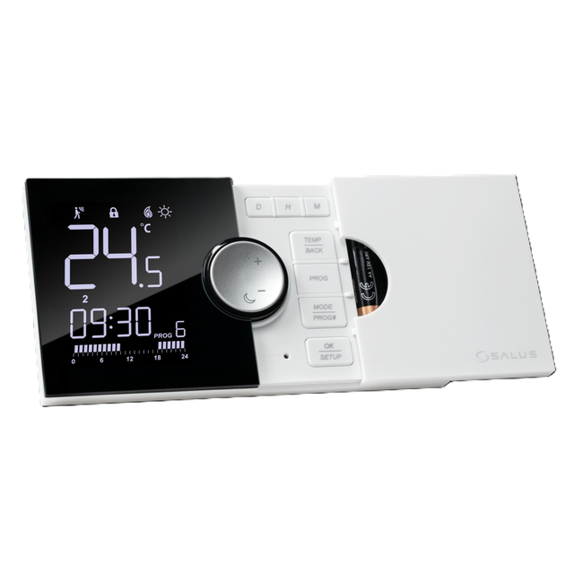 Przewodowy programowalny regulator temperatury 091PRO Salus