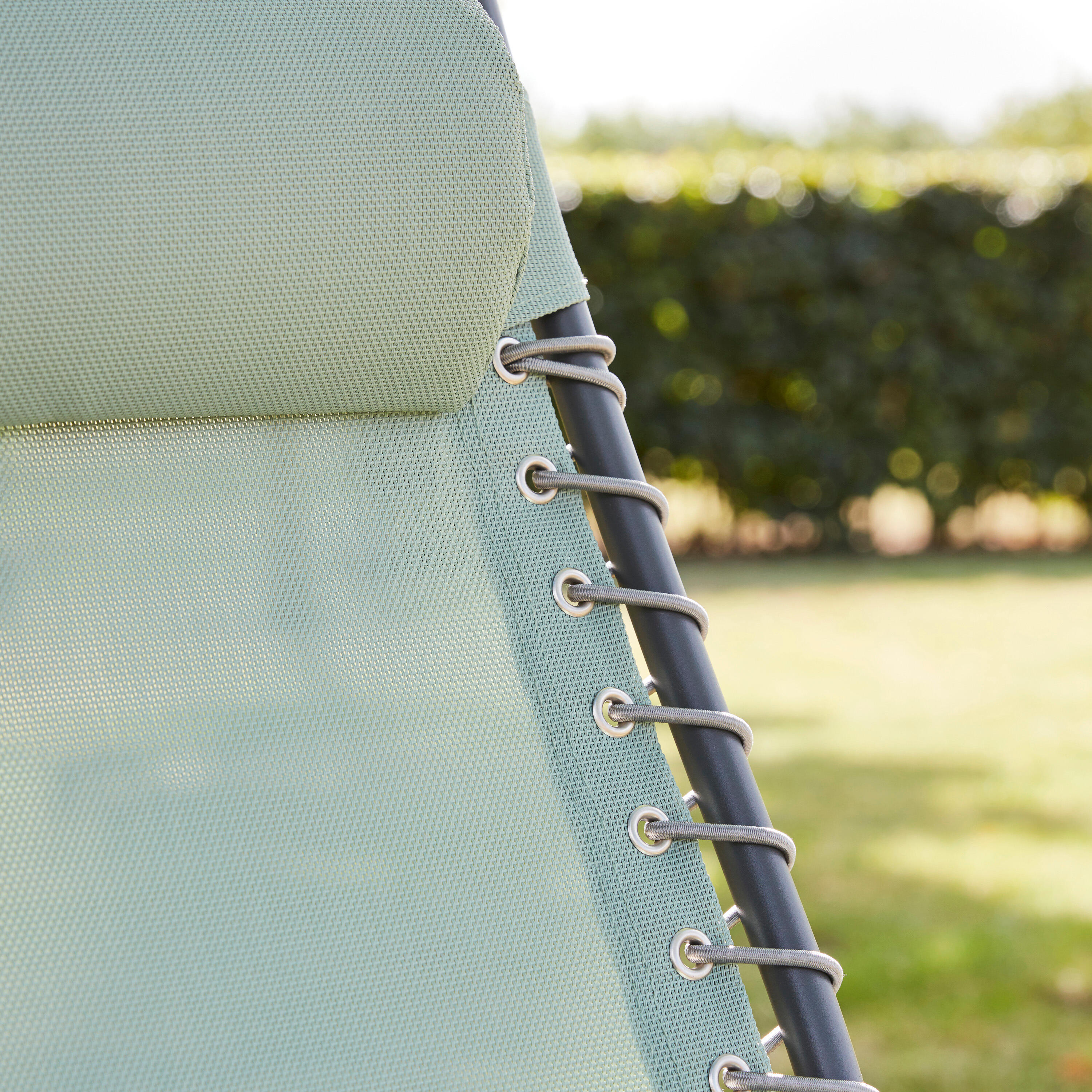 Sillón de jardín de metal NATERIAL Zero Gravity verde - 3