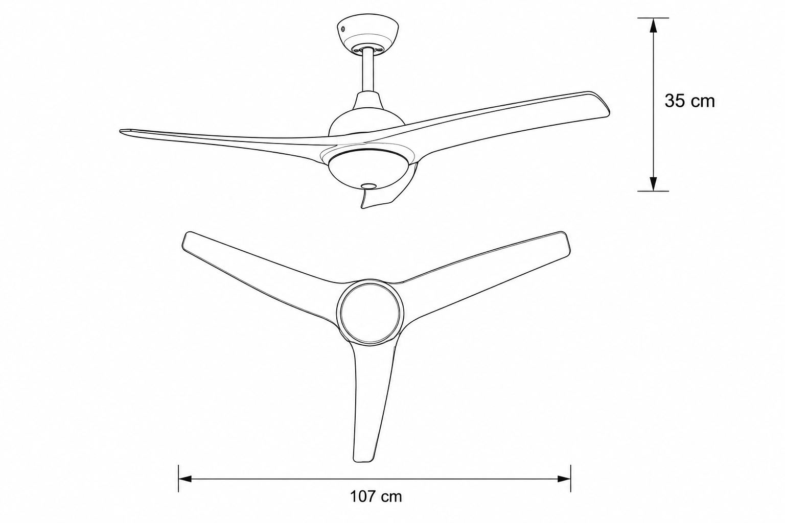 Ventilateur de plafond COSTA - 4