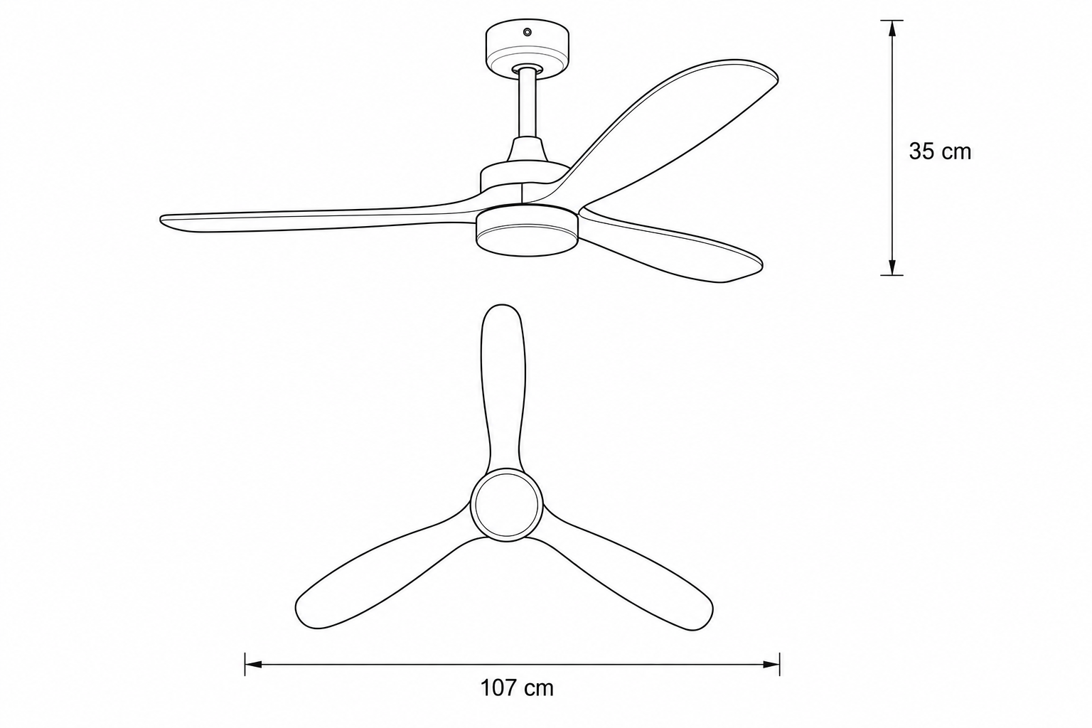 Ventilateur de plafond GARCIA  - 2